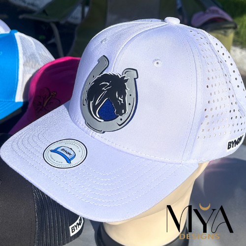 Gorra Blanca caballo