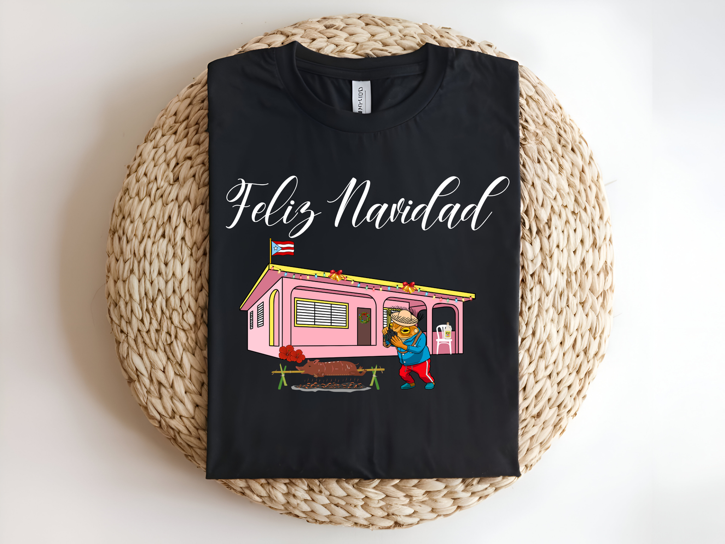 T-Shirt Feliz Navidad Sapo Concho-DTMF