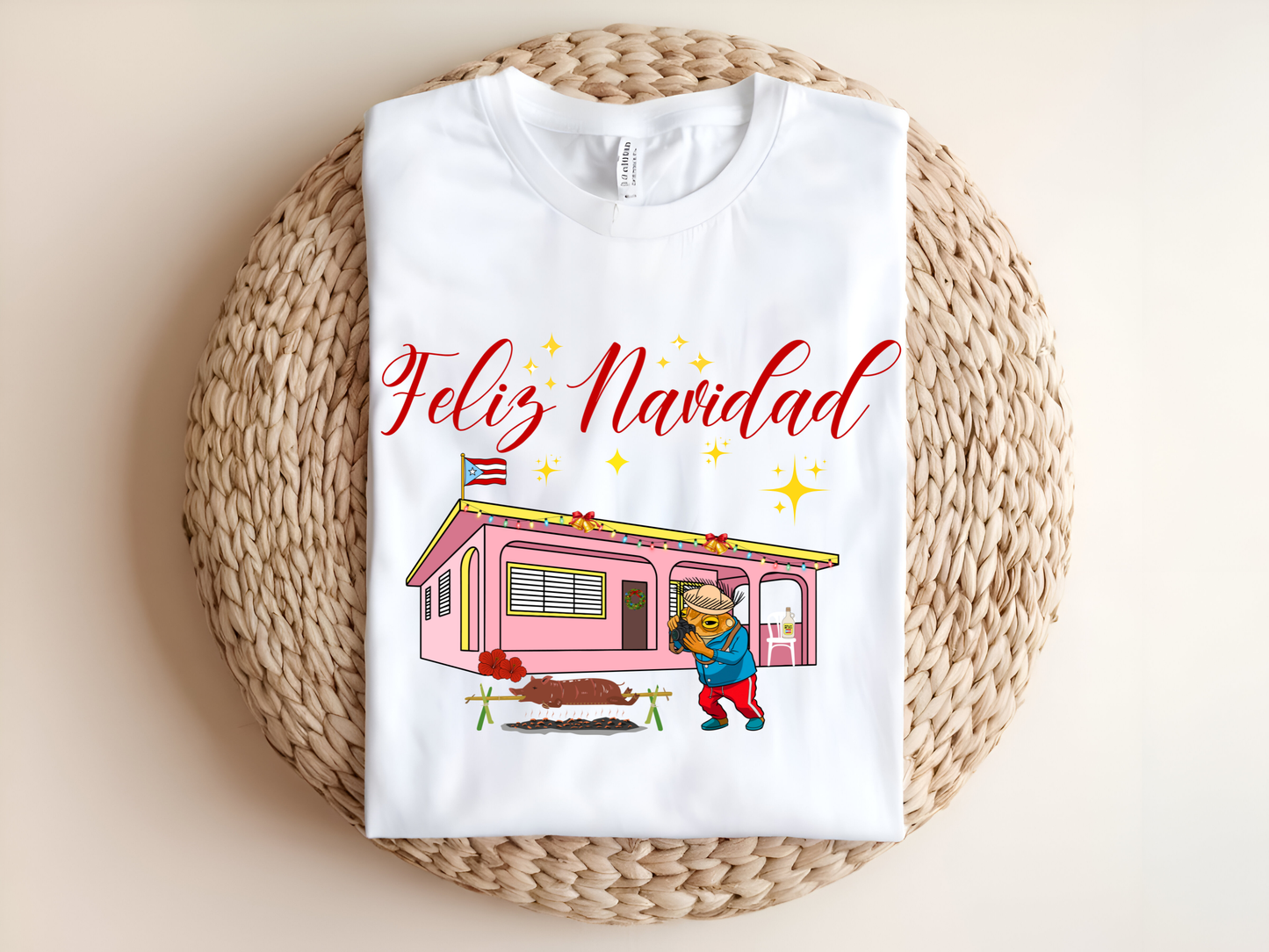 T-Shirt Feliz Navidad Sapo Concho-DTMF